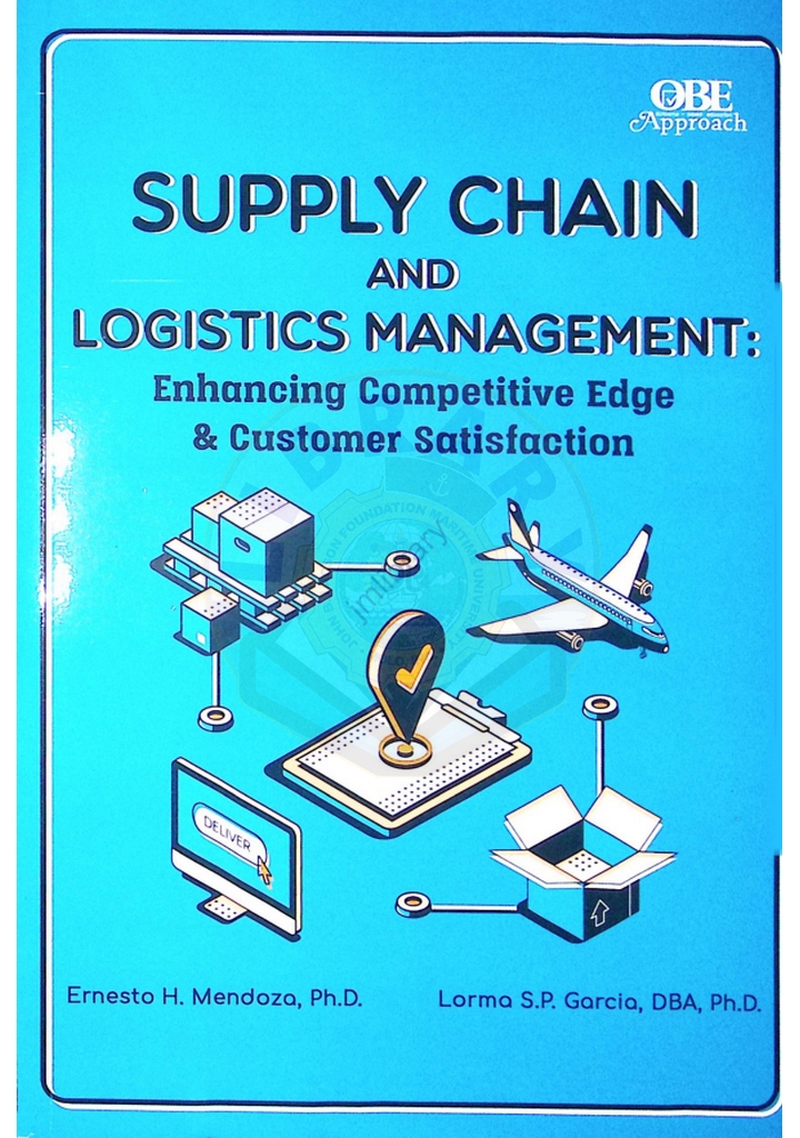 Supply chain and logistics management by Mendoza 2020